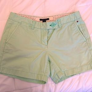 Tommy Hilfiger mint green shorts. Size 4